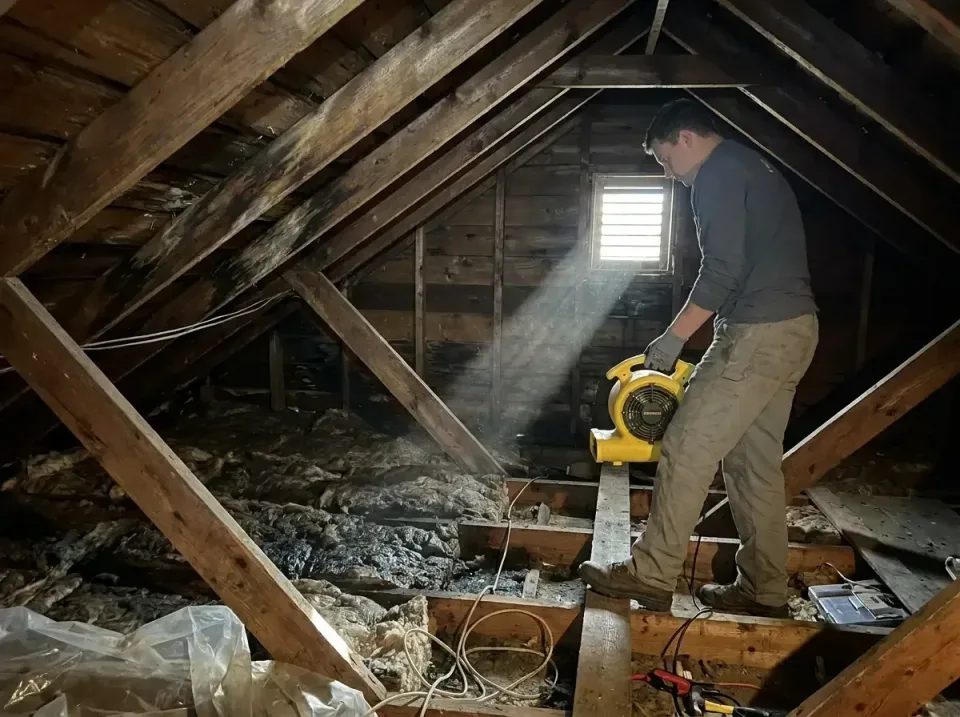 attic-water-damage-drying-proc-007 — frequently asked questions, Emergency Water Extraction & 24/7 Flood Response in Bishop,…